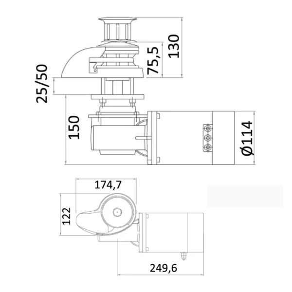 ITALWINCH Smart gervė (aukštu gypsy/GO)