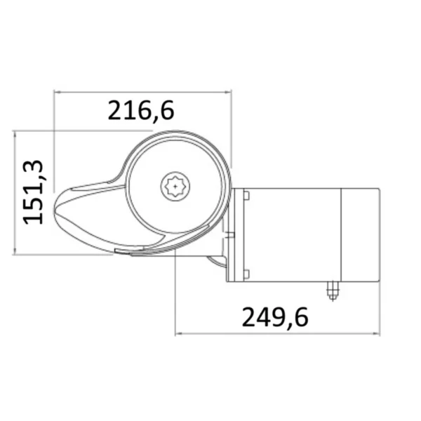 ITALWINCH Smart plus gervė (aukštu gypsy/GO)