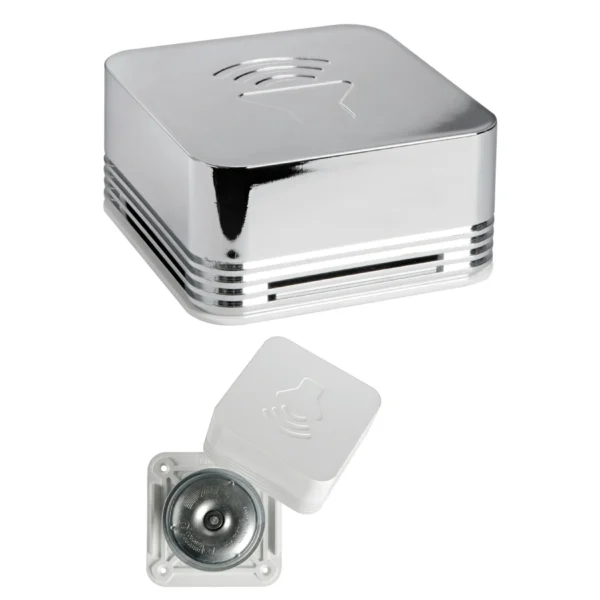 Q BOX diafragminis garsinis signalas