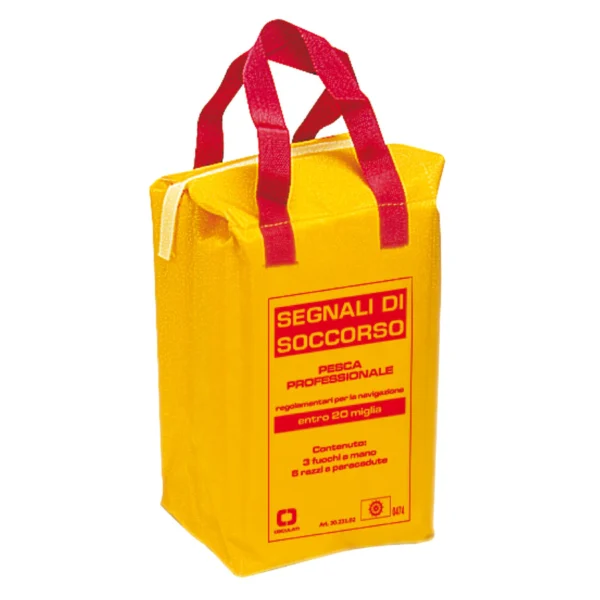 Profesionalus nelaimės signalų komplektas žvejams