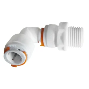 KP 12 mm Ø 90° moteriška jungtis su 3/8" vyriška jungtimi