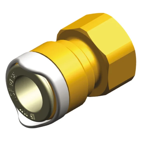 WHALE BSP 1/2" moteriškas adapteris (žalvaris)