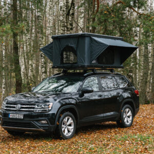 Aliuminio korpuso uždaro tipo automobilio stogo palapinė TIME4ADV (kubo formos)