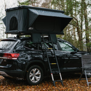 Aliuminio korpuso uždaro tipo automobilio stogo palapinė TIME4ADV (kubo formos)