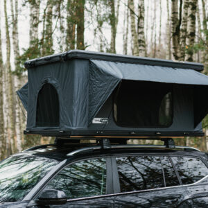 Aliuminio korpuso uždaro tipo automobilio stogo palapinė TIME4ADV (kubo formos)