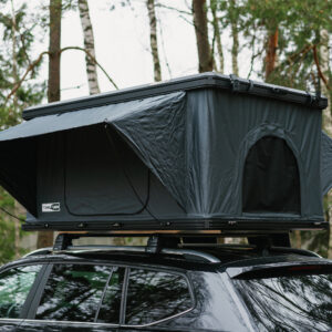 Aliuminio korpuso uždaro tipo automobilio stogo palapinė TIME4ADV (kubo formos)