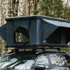 Aliuminio korpuso uždaro tipo automobilio stogo palapinė TIME4ADV (kubo formos)