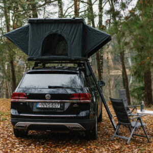 Aliuminio korpuso uždaro tipo automobilio stogo palapinė TIME4ADV (kubo formos)