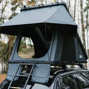 Aliuminio korpuso uždaro tipo automobilio stogo palapinė TIME4ADV (trikampė)