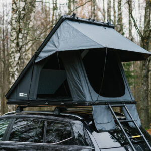 Aliuminio korpuso uždaro tipo automobilio stogo palapinė TIME4ADV (trikampė)