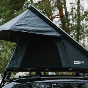 Aliuminio korpuso uždaro tipo automobilio stogo palapinė TIME4ADV (trikampė)