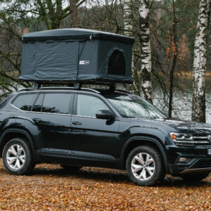 Plastikinio ABS korpuso uždaro tipo automobilio stogo palapinė TIME4ADV ABS (kubo formos)